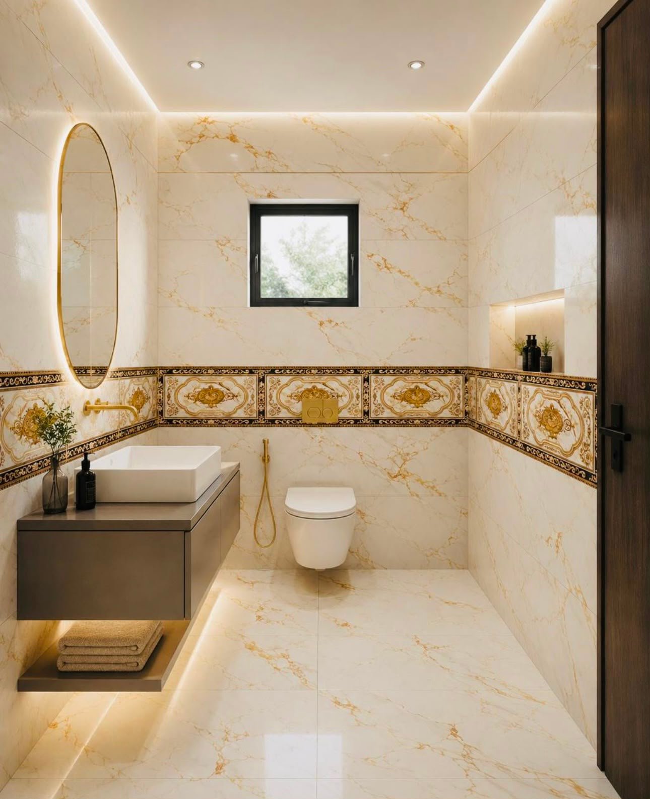 12x24 China Polish Tiles | Budget Friendly ✨ view 5